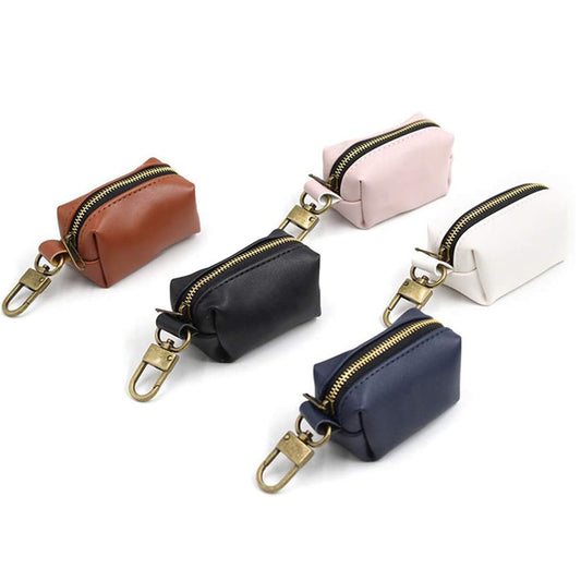 Personalized Dog Poop Bag Holder, Custom Dog Waste Bag Dispenser, Leather Dog Poop Bag Dispenser, Pet Dog Waste Bag Holder, Dog Accessories