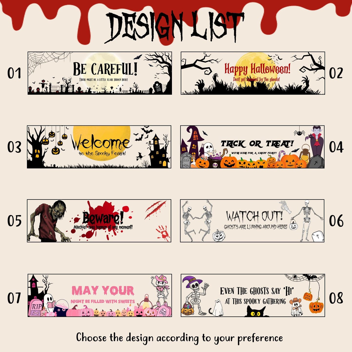 Personalized Halloween Name Plaque, Custom Acrylic Name Plate, Desk Name Plaque, Desk Name Sign, Halloween Gifts for Lover Family Friends