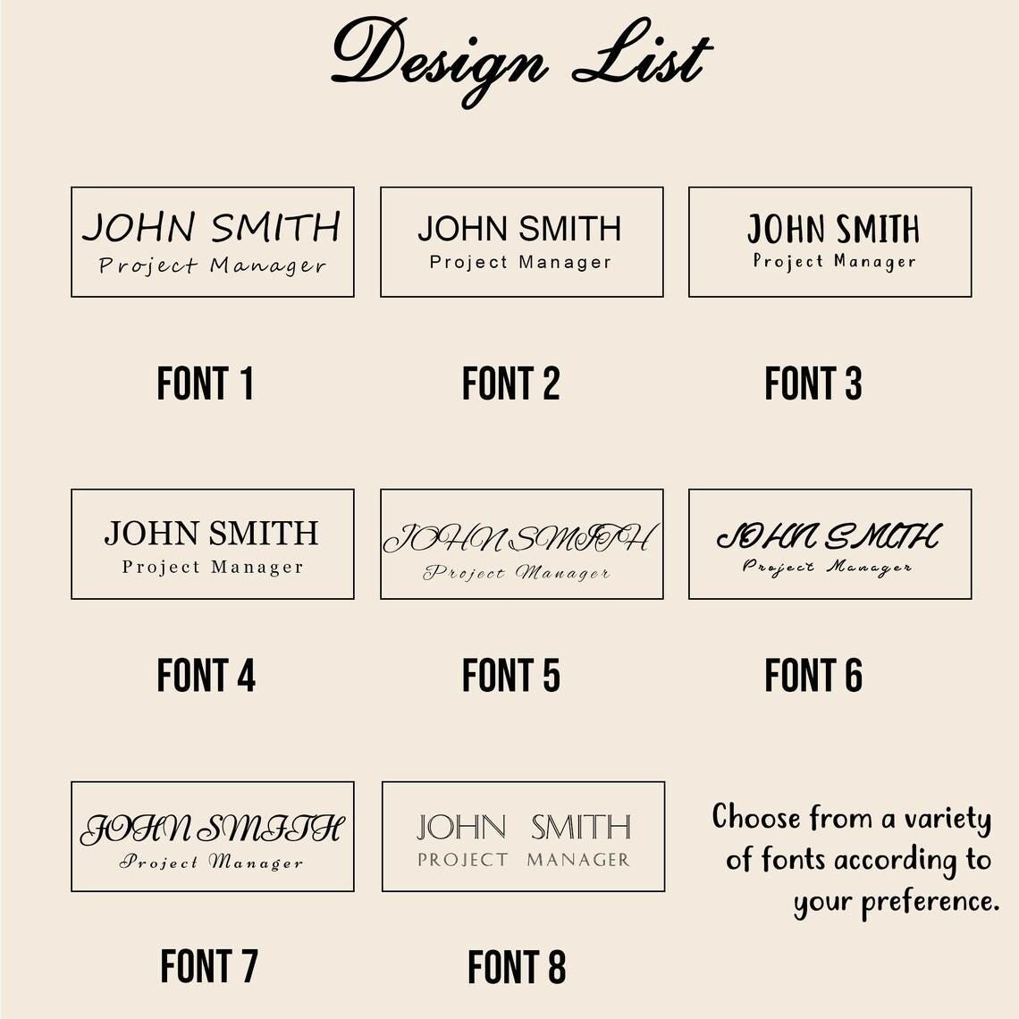 Personalized Logo Desk Plate, Custom Clear Acrylic Name Plate Block, Office Decor, Acrylic Desk Ornament, Executive Gift, Promotion Gifts