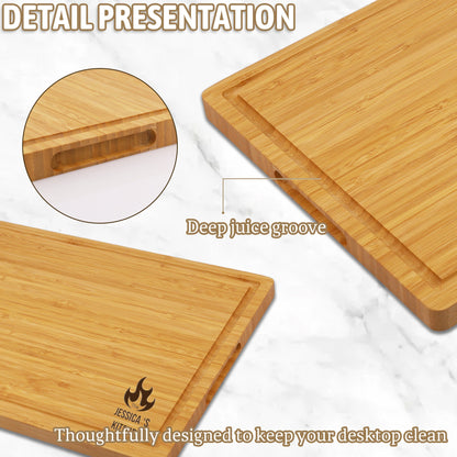 Personalized Bamboo Board, Custom Cutting Board, Antibacterial Chopping Board, Anniversary Gift, Housewarming Gift, Custom Wooden Chopping
