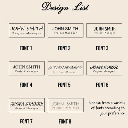 Personalized Logo Desk Plate, Custom Clear Acrylic Name Plate Block, Office Decor, Acrylic Desk Ornament, Executive Gift, Promotion Gifts